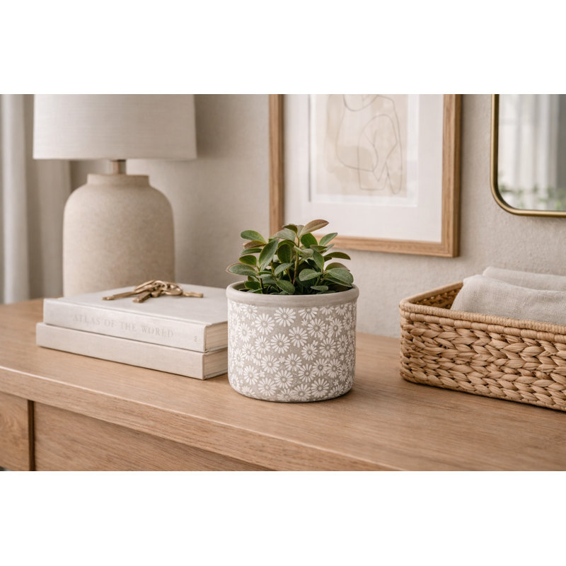 4.3 in. Tall Flower Power Pot