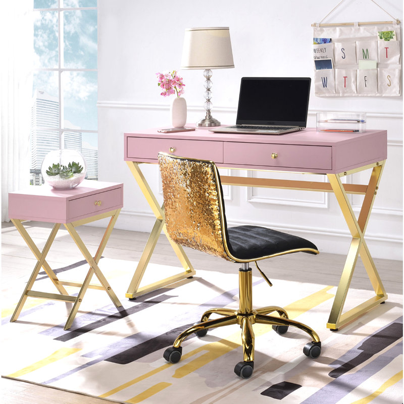 Rectangular Side Table With One Drawer