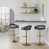 Gray Seat/Gold Frame