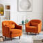 Fauteuil capitonné avec coussin-427350586