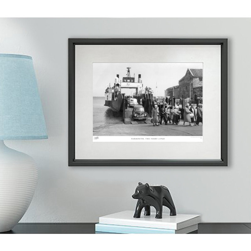 Yarmouth, The Ferry C1960 - Single Picture Frame Print, 28cm H x 36cm W x 2.3cm D