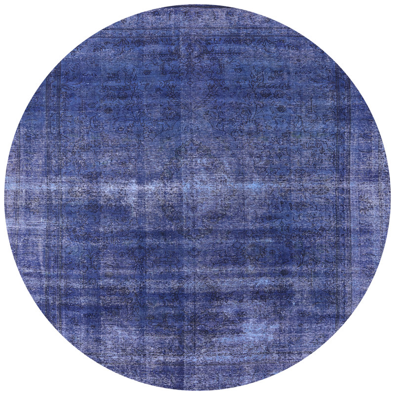 Ickes Oriental Indoor Rug, Round 8'