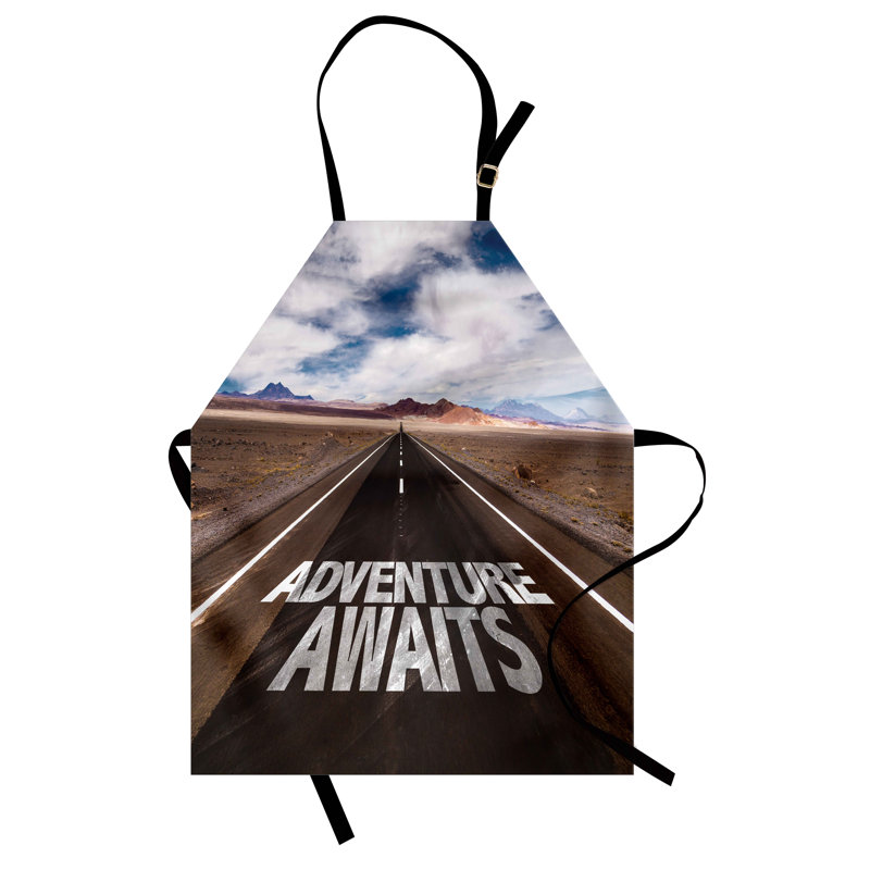 No Pattern Bib Apron