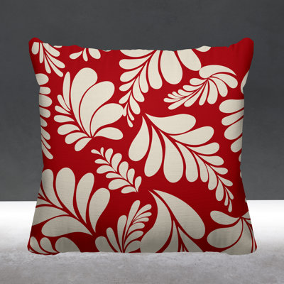 Legolas Floral Indoor/Outdoor Throw Pillow