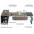 Laphonso L-Shaped Steel Executive Desk-1352437253