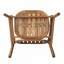 Fauteuil de patio extérieur en bois d'acacia