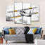 Reproduction sur toile Biplane Pop-93059990