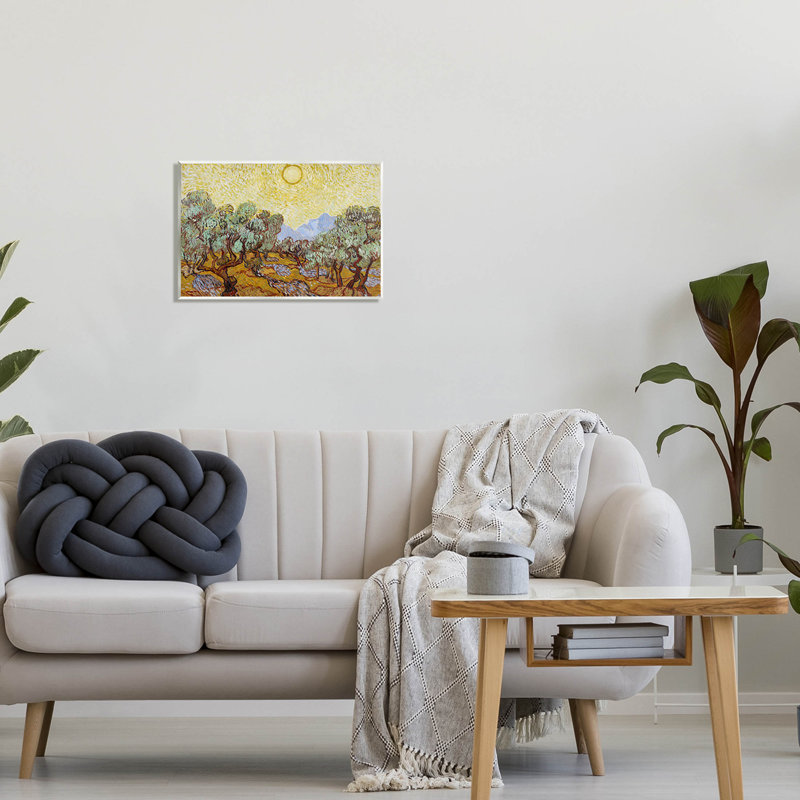 Olive Trees Van Gogh Landscape Wood Wall Art