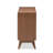 Cravens 6-Drawer Dresser in Two-Tone White/ Walnut Finish, 31.15'' H X 55.72'' W X 15.50'' D"