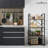 Caphaus 4 Tier Free Standing Shelf, 24 Inch Width Bookshelf, Bookcase Shelf Storage Organizer