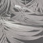 Feuilles de palmier tropicales, papier peint gris argenté, papier peint moderne, rouleau, 3D