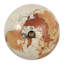 Globe terrestre décoratif avec base en bois Koregan
