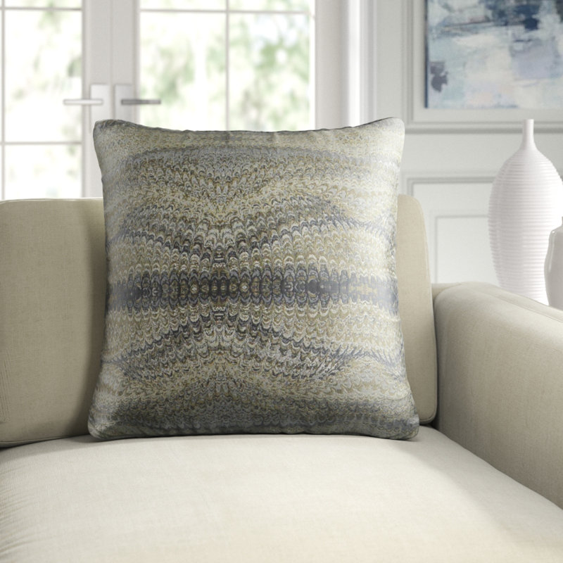 Magma Pillow Cover & Insert, Pacific, Square 20"