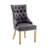 Dillmon Tufted Velvet Dining Chair with Gold Chrome Legs-1991370823