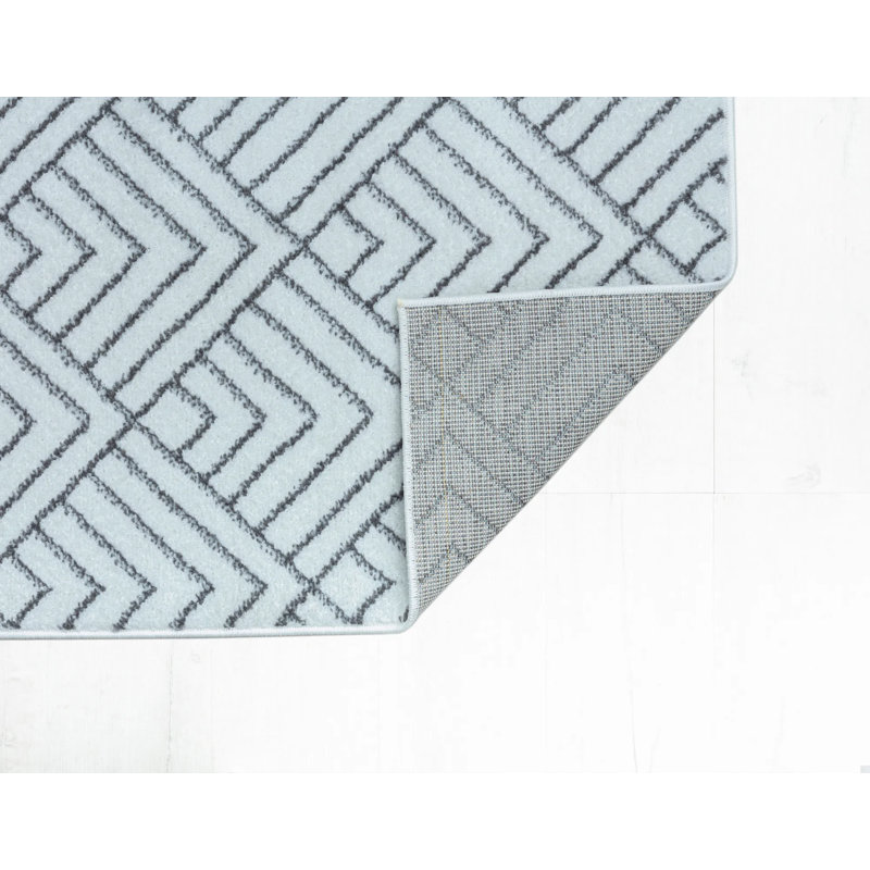 Aneeya Performance Geometric Indoor Rug, Rectangle 8'3" x 10'0"