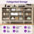 Amberrae White 9-Drawer Dresser-1062504947