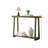 44 Inch Modern Wood Narrow Console Table with 2-Tier Storage Shelf for Entryway or Living Room, Slim Sofa Table for Hallway or Behind Couch - Avocado-589373652-589373657
