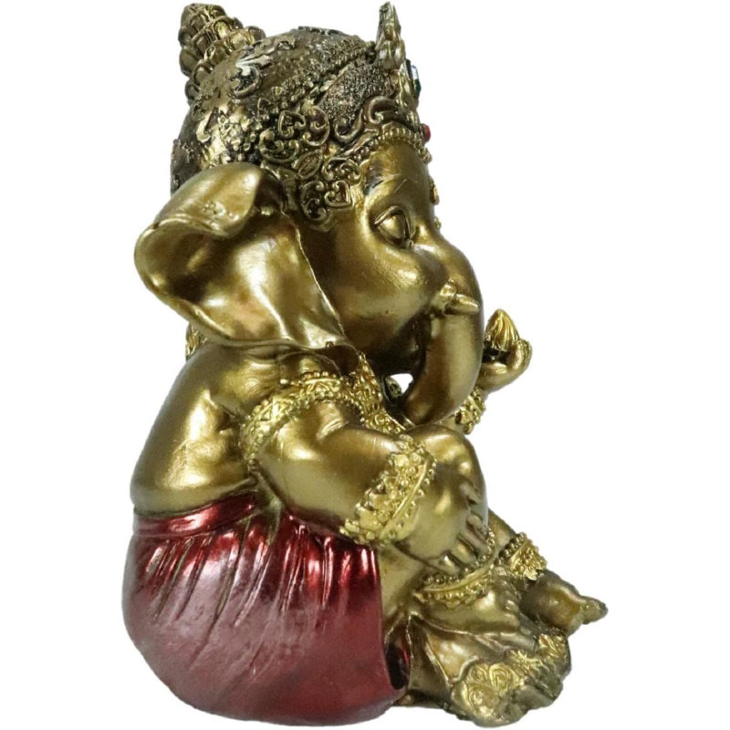 Figurine de dieu éléphant suprême indien, Ganesha