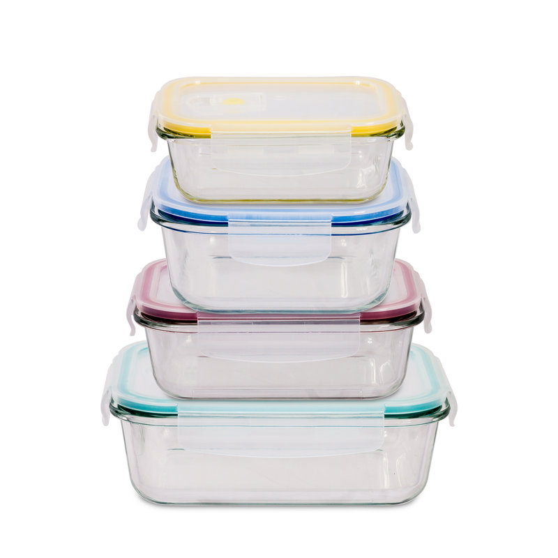 Ensemble de 4 récipients pour aliments hermétiques Gillespie