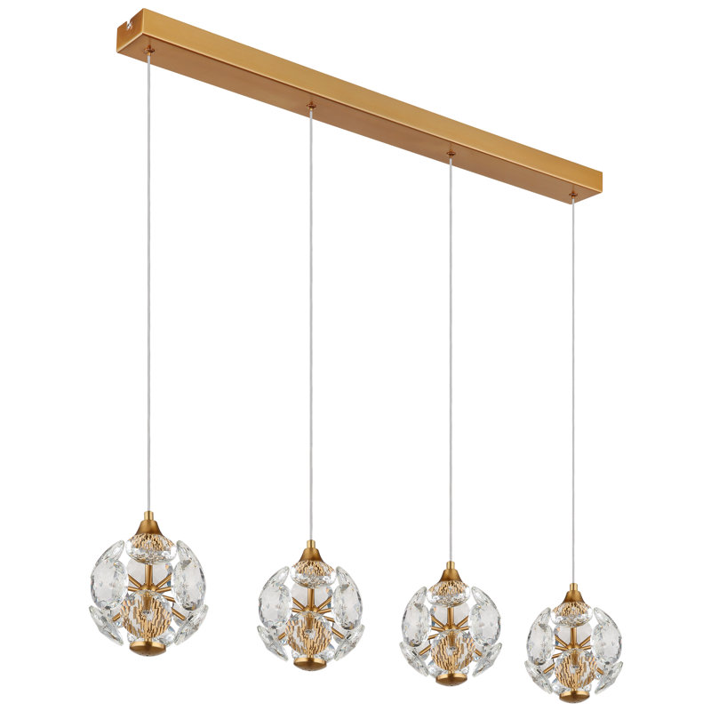 1 - Light Gold LED Pendant