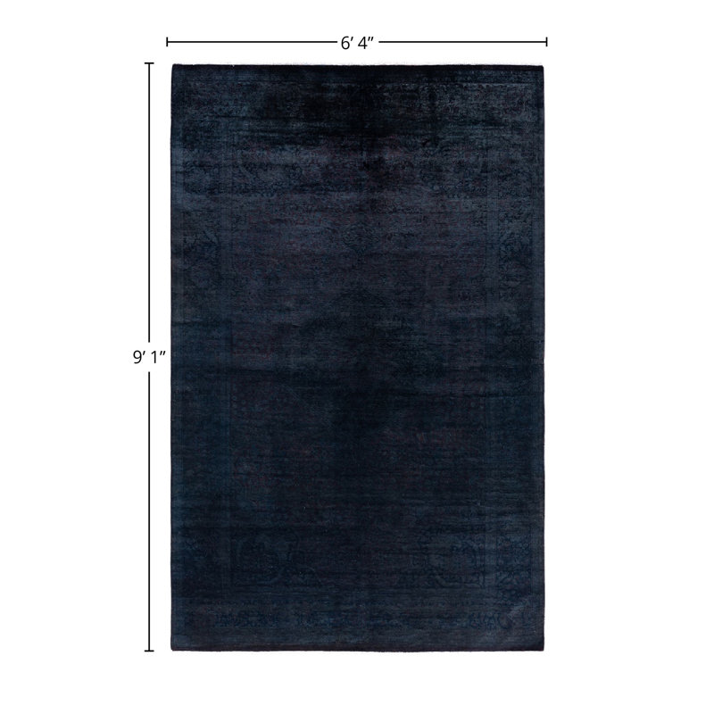 Tonwen One-of-a-Kind 6' 4" X 9' 1" Hand Knotted Area Rug
