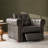 Burbank Traditional Genuine Leather Power Recliner-675565469