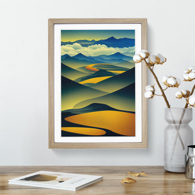 Abstract Mountain Landscapes No.3 - Wall Art