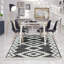 Tapis noir / blanc Lauri Southwestern-903577521