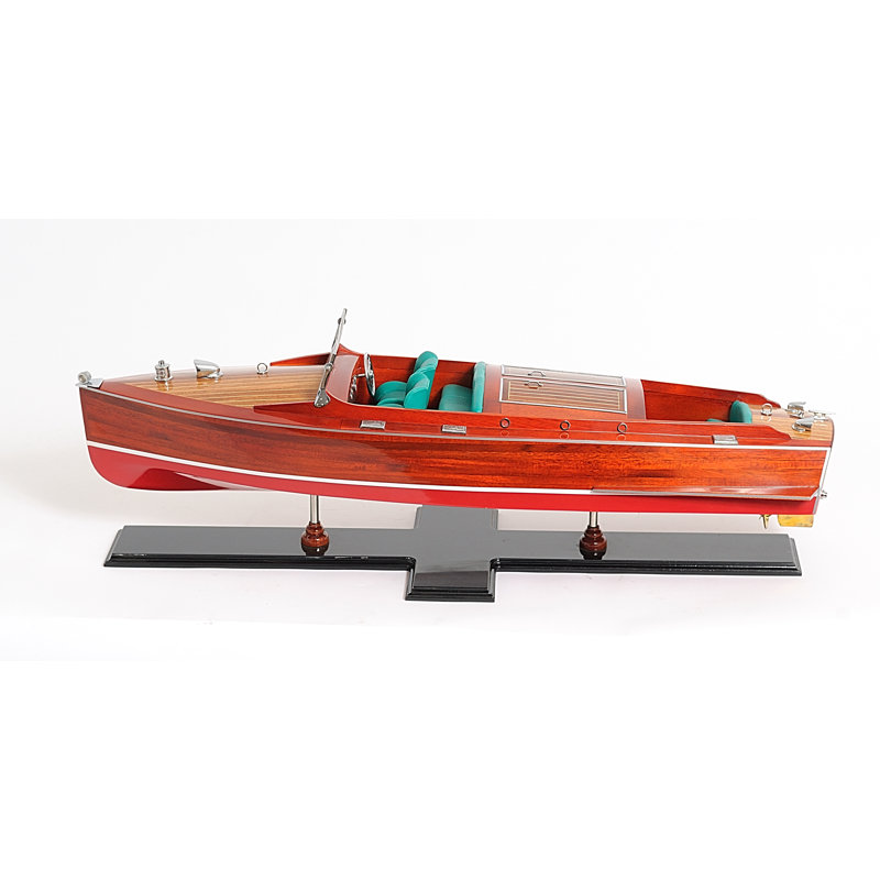 Bateau peint chris artisanal