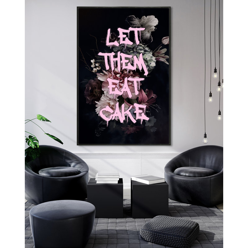 Let Them Eat Cake Print, 40" H x 26" W, Unframed