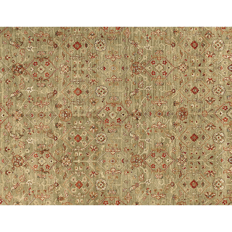 Handmade Wool Oriental Area Rug, Rectangle 10' x 14'
