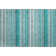 Tapis bleu sarcelle lavable à la machine Cerrito AMF535 Cerrito