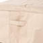Housse pour causeuse d'extérieur beige 86 po x 65 po x 28 po toutes saisons Beige - Protecteur en polyester imperméable pour ensembles de conversation pour patio