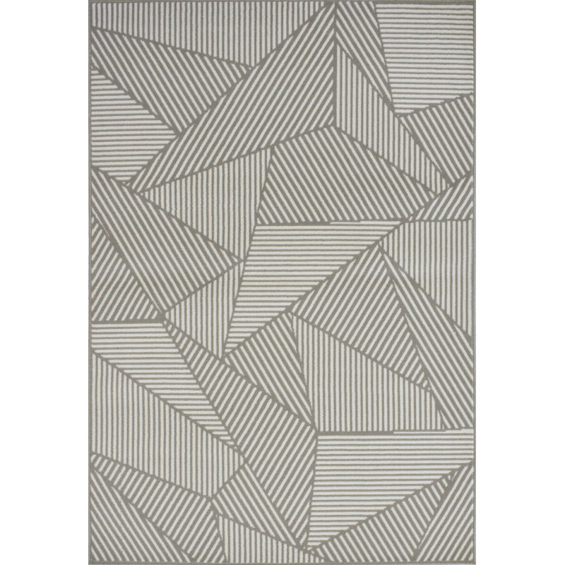 Khem Geometric Indoor Rug, Rectangle 5' x 7'