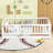 Twin Size Floor Bed (White)