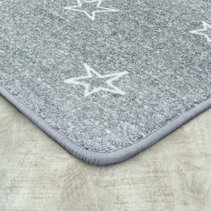 Tapis Shine On Cloudy par Joy Carpets, Rectangle 7 pi 8 po x 10 pi 9 po