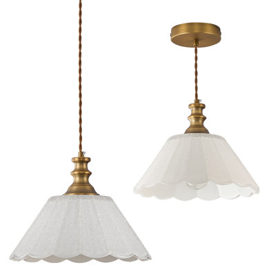 Macaron-colored Glass Chandelier
