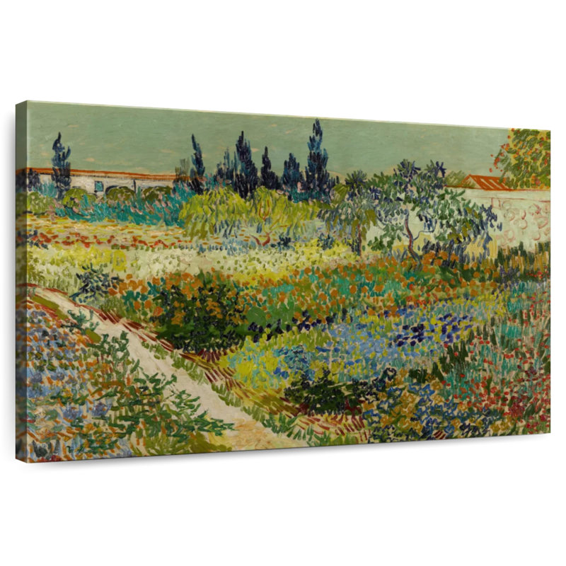 Alvord Garden At Arles, 34" H x 51" W