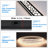 48Inch-Modern Outdoor Wall Sconce, Black LED Exterior Wall Light With Acrylic, Waterproof IP65 For Porch, Garage, Patio, And Entryway, Dusk To Dawn Sensor Included-1047131617