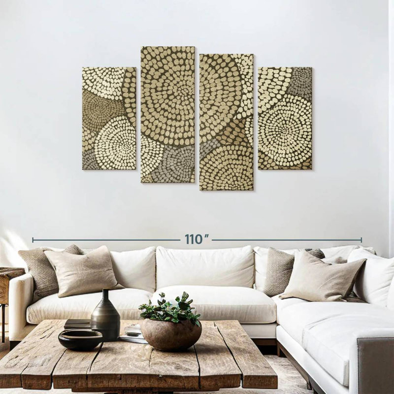 Cercles tribaux Avery, H 48 po x l 75 po