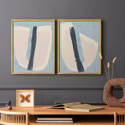 Paper Slice I-Premium Framed Print -Ready to Hang - No Nails Required - No Nails Required