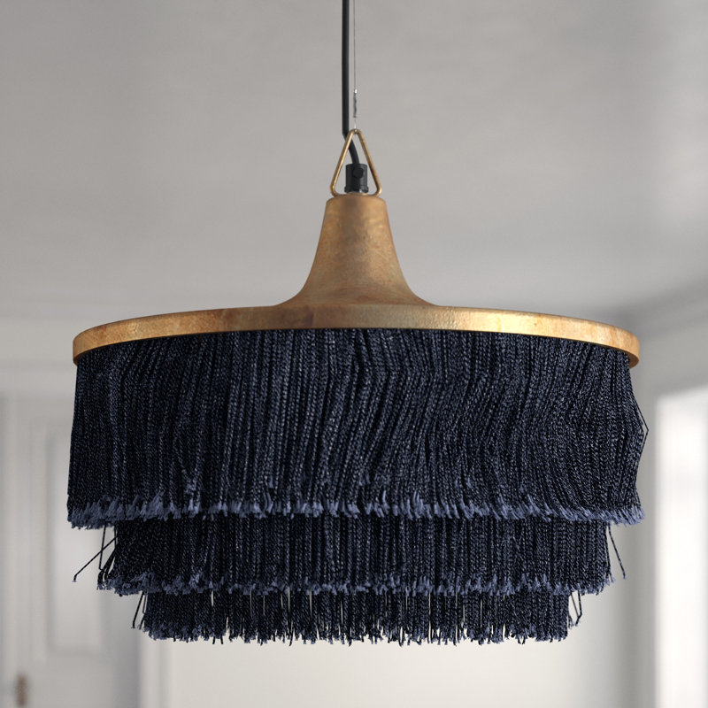 Luminaire suspendu unique à 1 lumière Ophelie