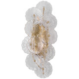 Julie Neill Gianna 21" Layered Sconce with Clear Glass