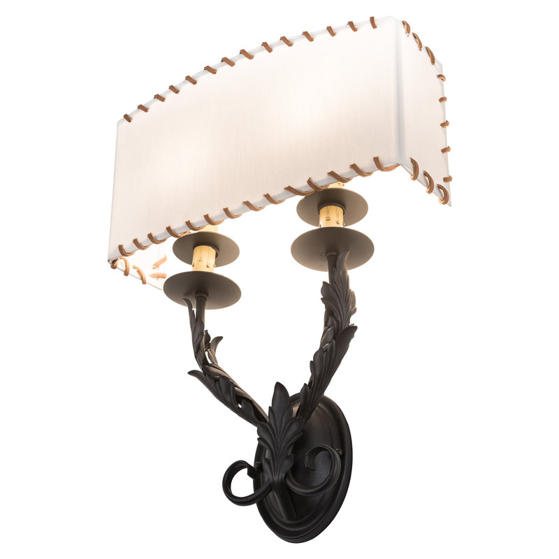 Rustic Lodge 2 - Light Candle Wall Light