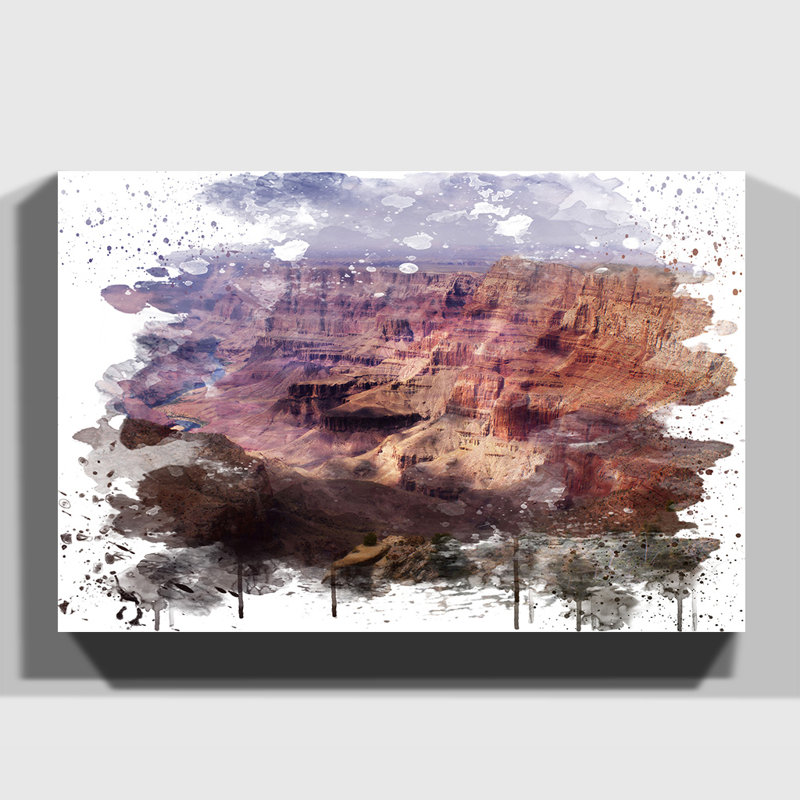 The Grand Canyon - Wall Art, 70cm H x 100cm W, Wrapped Canvas