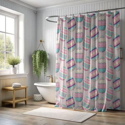 Color Burst - rideau de douche standard 1 pièce