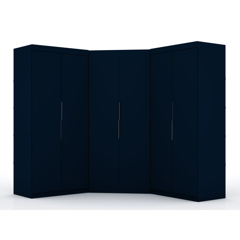 Armoire-penderie Mulberry, Bleu minuit Tatiana
