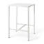 27 Inch Outdoor Aluminum Bar Table,White-1116578178