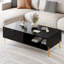Table basse Mid-Century moderne avec tiroirs doubles-2027613361
