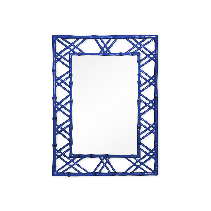 Claire Wall Mirror, Navy Blue